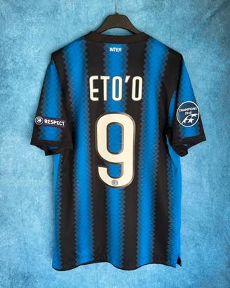 Maglia Inter 2010/2011 Eto’o 9 S original triplete