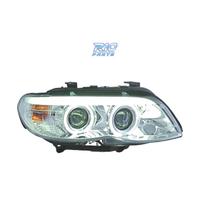 FARI BMW X5 E53 LCI 03-07 FONDO CROMATO