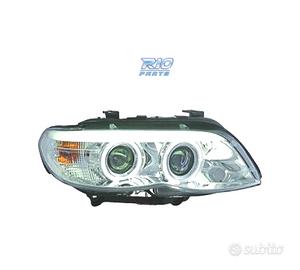 FARI BMW X5 E53 LCI 03-07 FONDO CROMATO