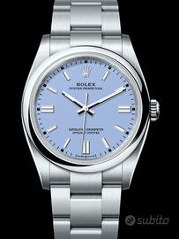 Rolex OP 36 Lavanda 126000 nuovo 08/2026 new card