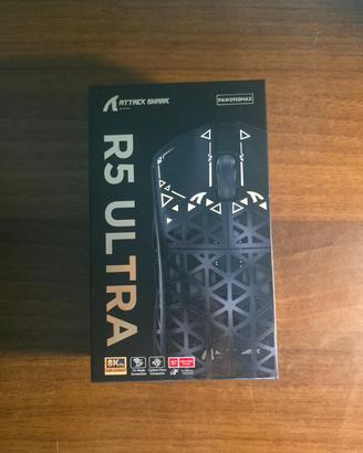 Attack shark R5 Ultra+Cavo a Spirale mambasnake
