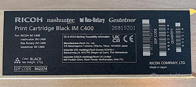 Toner RICOH IM C400 Nero (Black) Originale