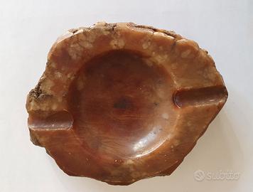 Antico Posacenere Alabastro Vintage Italia