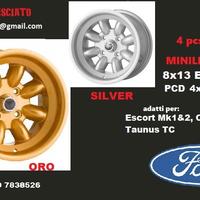 Minilite 8x 13 4x108 et-6 ford