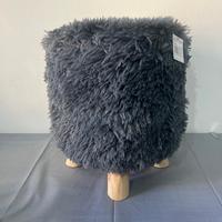 Pouf sgabello in tessuto