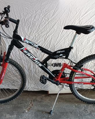 Mountain Bike ragazzo Biammortizzata FREJUS 24 pl