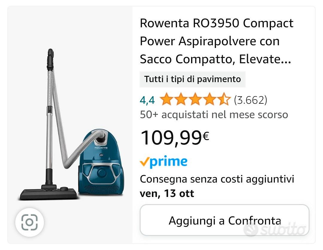 Aspirapolvere Rowenta Compact Power RO3950EA Elettrodomestici In