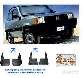 Paraspruzzi Fiat Panda 4x4 tutte le serie