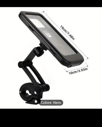 porta bottiglie e supporto cellulare 