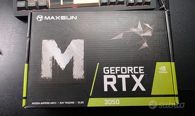 MAXSUN RTX 3050 6GB Scheda Grafica Low Profile