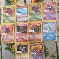 Pokemon fossil 1a edizione