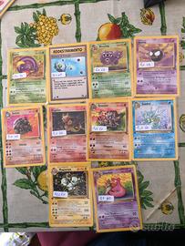 Pokemon fossil 1a edizione