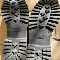 Scarpe stringate lavorate cosa di rondine double s