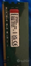 Kingston ram ddr4 - 16GB 2666Mhz