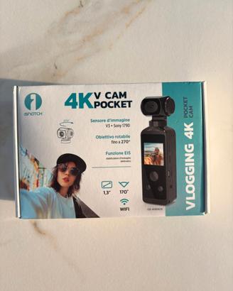 Camera 4K V Cam Pocket - Nuova, Sigillata