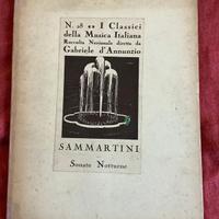 Sammartini Sonate Notturne per violino e pianofort