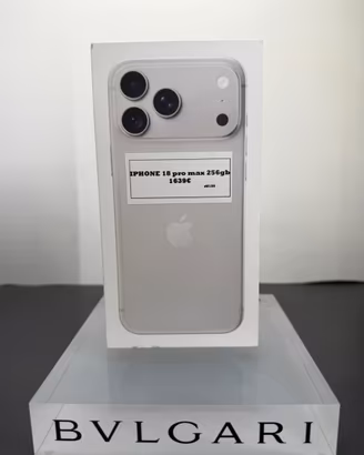 IPHONE 18 PRO MAX 256GB SIGILLATO PROMO