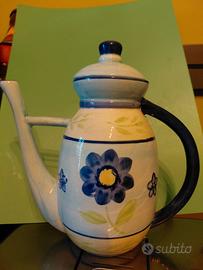 Oliera (o caffettiera a servire) in ceramica