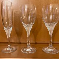 Servizio completo di 36 bicchieri cristallo + bott