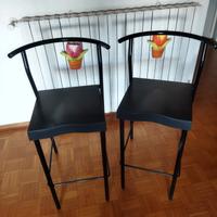 Coppia sgabelli Kartell di starck