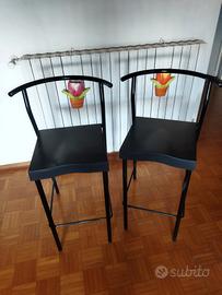 Coppia sgabelli Kartell di starck