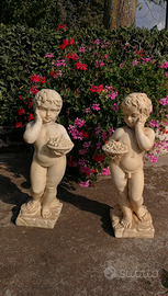 Statue in marmo del 700 scultore Guelfi