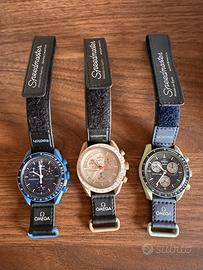 Moonwatch Omega Swatch