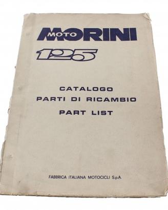 Catalogo ricambi Moto Morini 125 H 6 marce