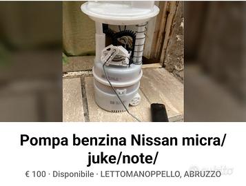 pompa benzina Nissan micra/juke/note