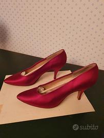 SCARPE DECOLLETE RASO ANNI 50
