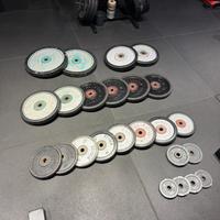 Attrezzi palestra pesi Panatta