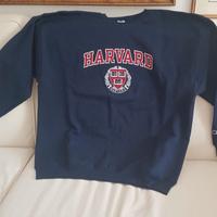 Felpa autentica Harvard blu dagli USA