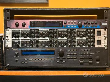 Vari outboards da studio,, cavi, luci led