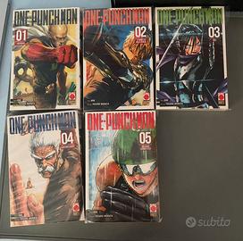 Manga one punch man volumi da 1 a 5
