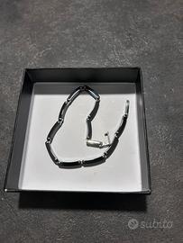 Braccialetto Comete steel ceramic