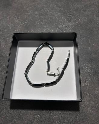 Braccialetto Comete steel ceramic