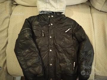 Giubbotto Geox di pelle bimbo taglia 10 anni