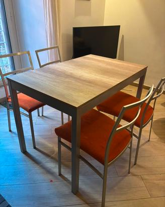 Tavolo e sedie calligaris