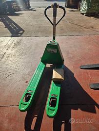 Transpallet elettrico 1500kg con batteria al litio