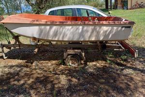 Barca con carrello e motore - Trattabile