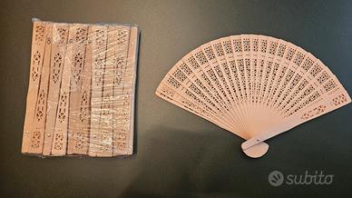 ventagli legno matrimonio 
