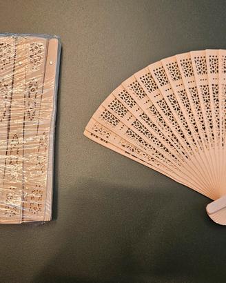ventagli legno matrimonio 