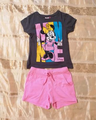 Completo bambina  2 pezzi Disney