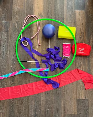 Ginnastica ritmica attrezzi