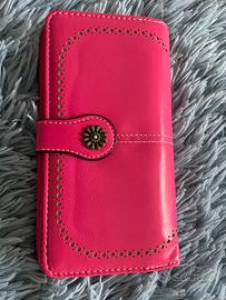 Borsellino grande con scomparti monette carte