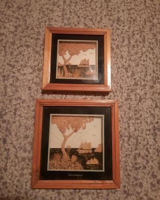 2 quadretti da appendere 