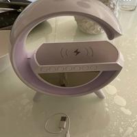 Carica cellulare +  cassa bluetooth + orologio