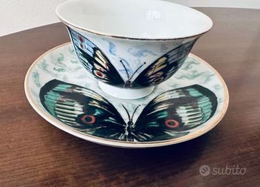 Antico tazzina Rosenthal. ( farfalle).