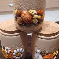 barattoli in ceramica vintage