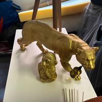 Pantera e scimmia d’arredo